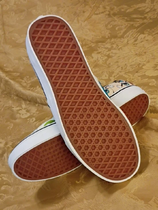 VANS Limited Edition Mickey Mouse Hawaii  - Blue/White Men's 8.0 Woman's 9.5 - Picture 12 of 14